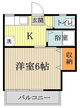 ニューつくばコーポの物件間取画像